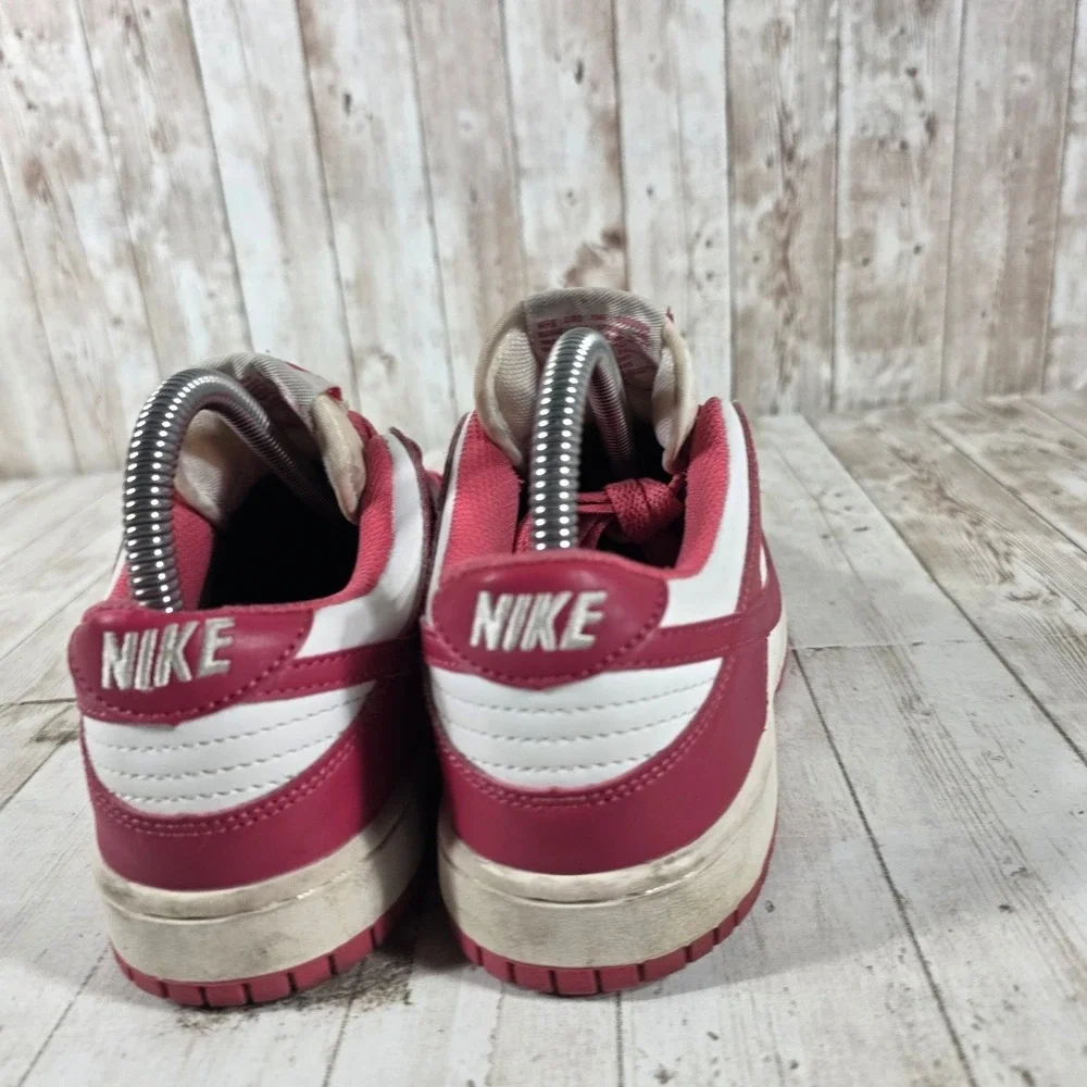 Nike Dunk Low Archery Cherry White Red‎ Sneakers DD1503-601 Womens 5.5
